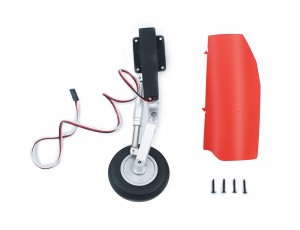 Xfly-Model Alpha Blue 80mm EDF Jet Electric Retract Main Landing Gear Set With Gear Door - Left